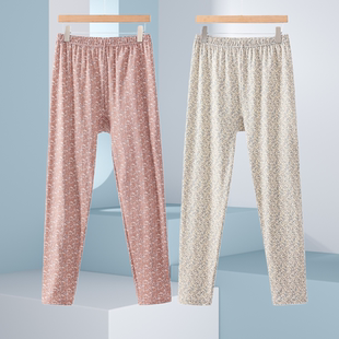 衬裤 中老年人女秋裤 加大宽松棉毛裤 大码 冬 纯棉中厚妈妈打底保暖裤