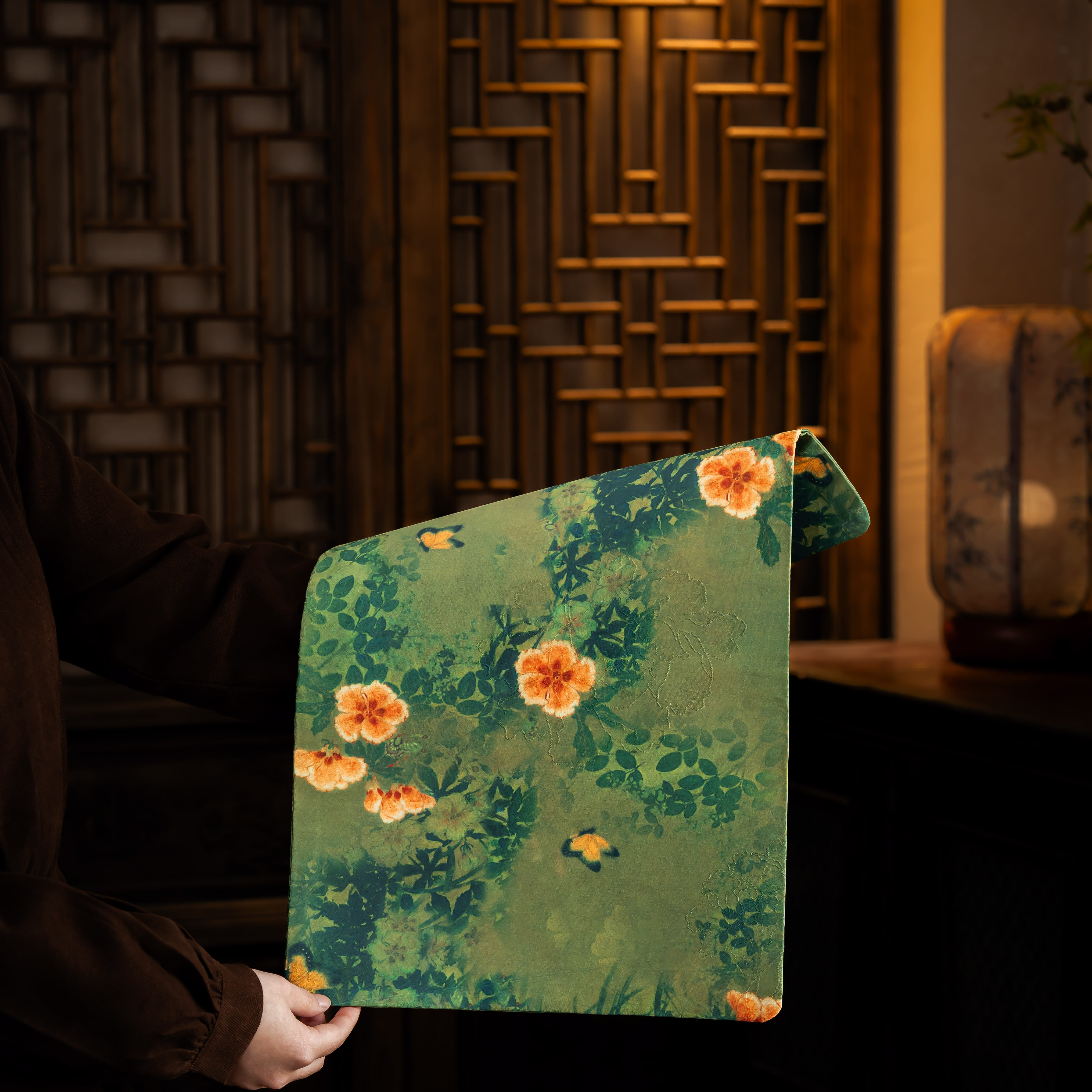 车缝双面仿云纱新中式加厚防水干泡茶席垫禅意茶席轻奢,居家布艺,茶席,淘宝优惠券,粉丝福利购,淘宝优惠卷