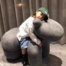 凳子设计师沙发椅 网红小马椅创意动物坐骑沙发儿童座椅小马椅换鞋
