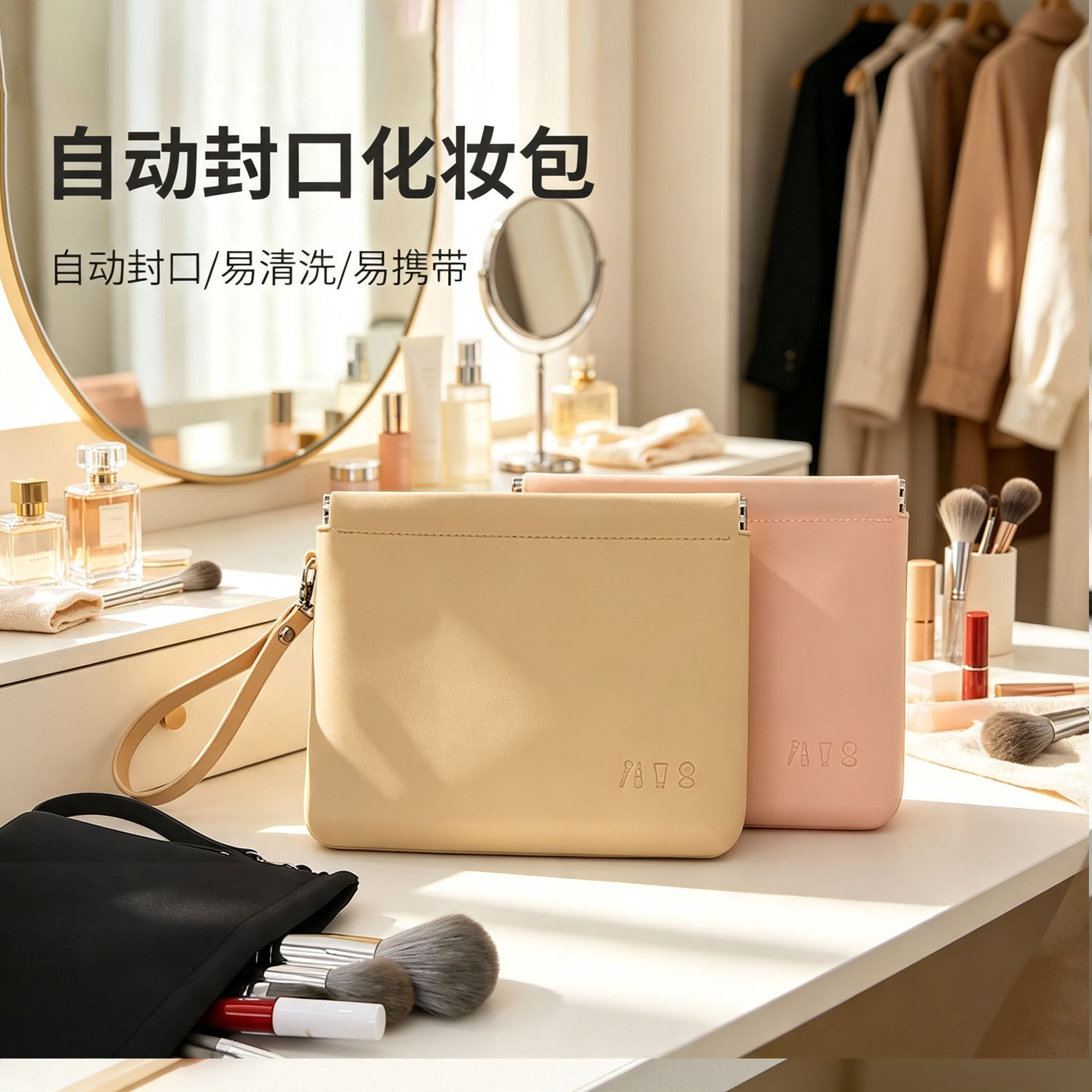 化妆刷收纳大容量收纳袋清仓