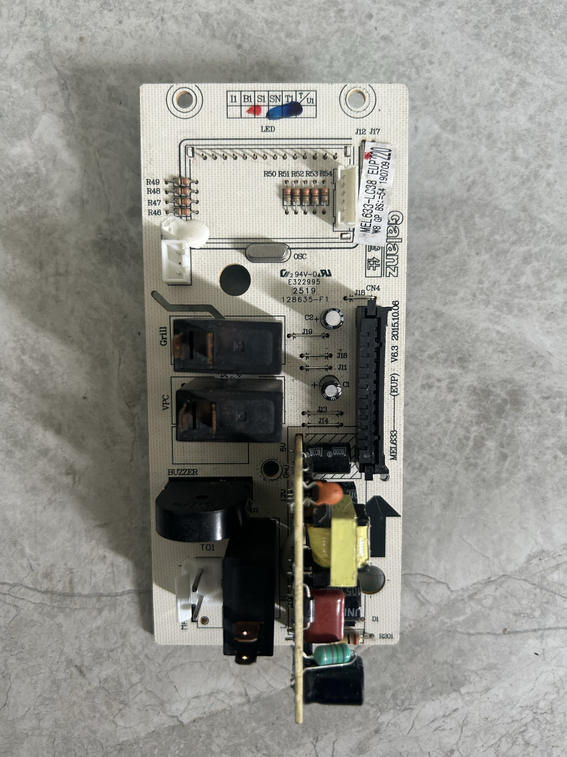 原厂原装格兰仕微波炉电脑板MEL633-LC18 G80F20CN2L-B8(R0)