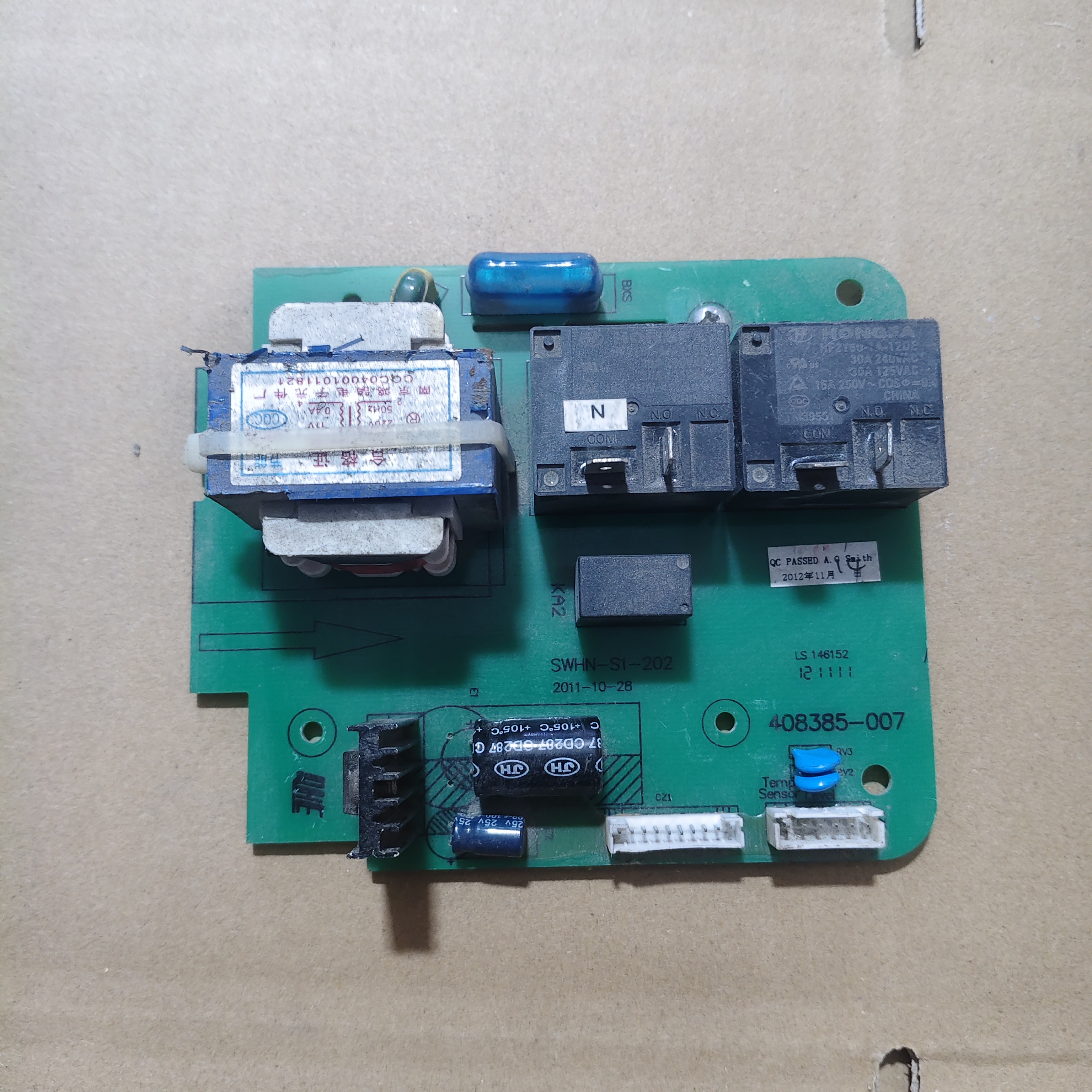 热水器电源板SWHN-S1-202电脑板 40835-007-现货