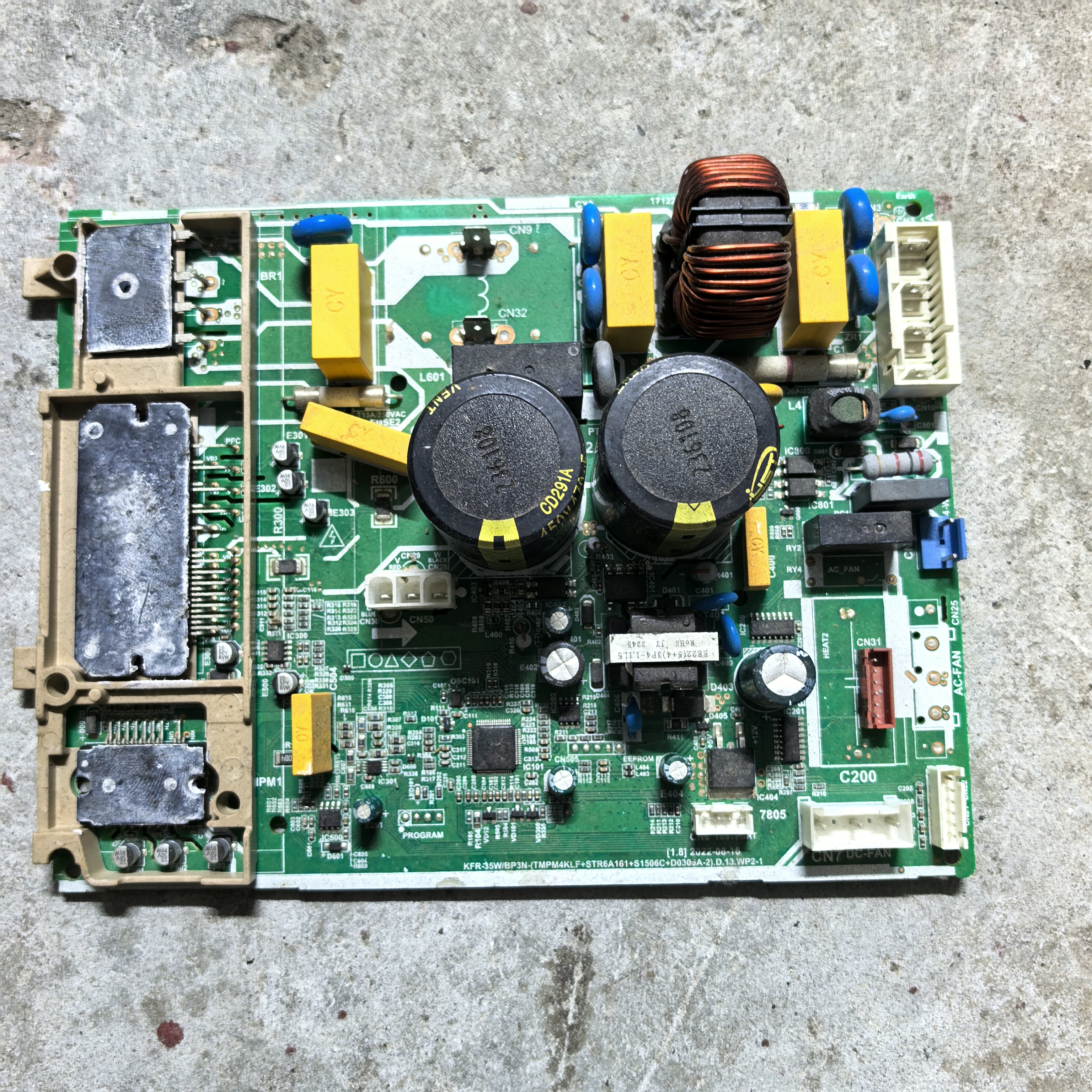 美的空调主板17122000058783/KFR-35W/BP3N