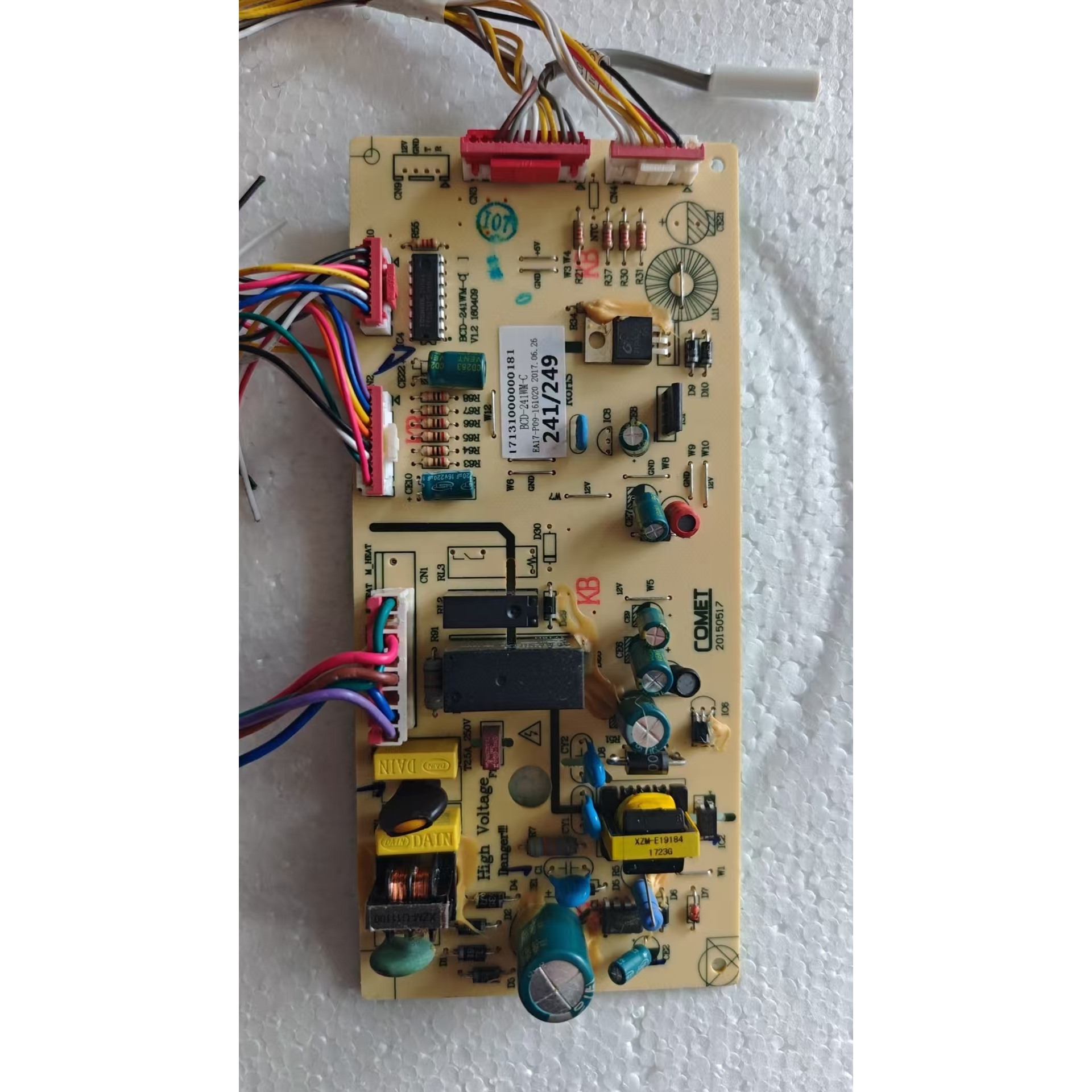 BCD-241WM-C 电源板 17131000000181 BCD-246WGL 1713100000123