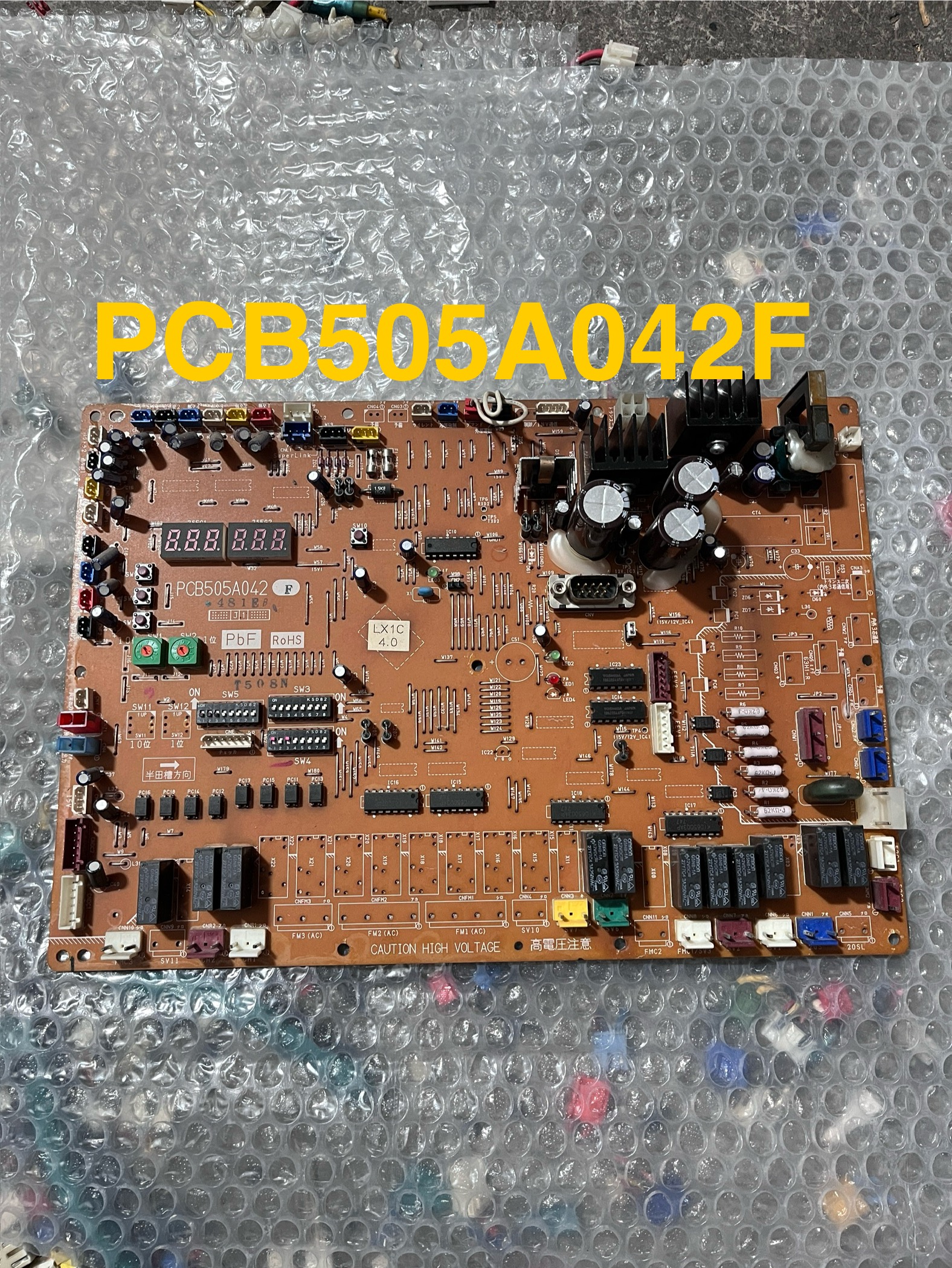 三菱重工中央空调多联机外机主板PCB505A042F