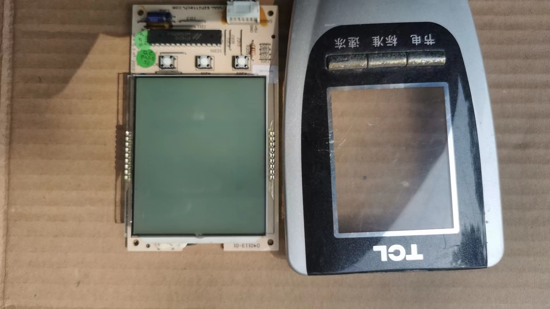 D40113-01 HT-20031203 原装拆机TCL冰箱显示屏