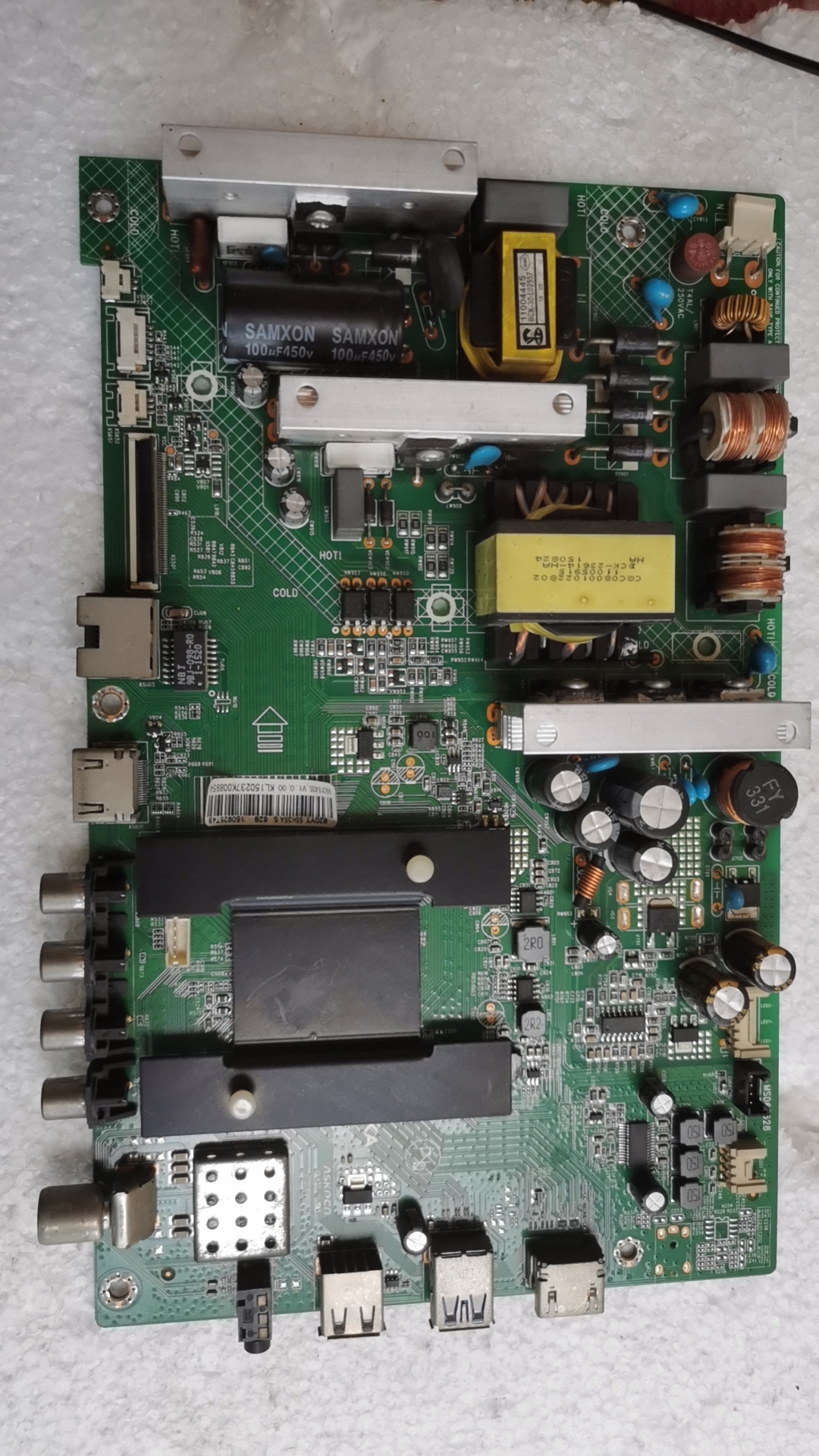 LED55K35A 主板 35020995 配屏 72000820YT/ 820YT原装康佳电源板