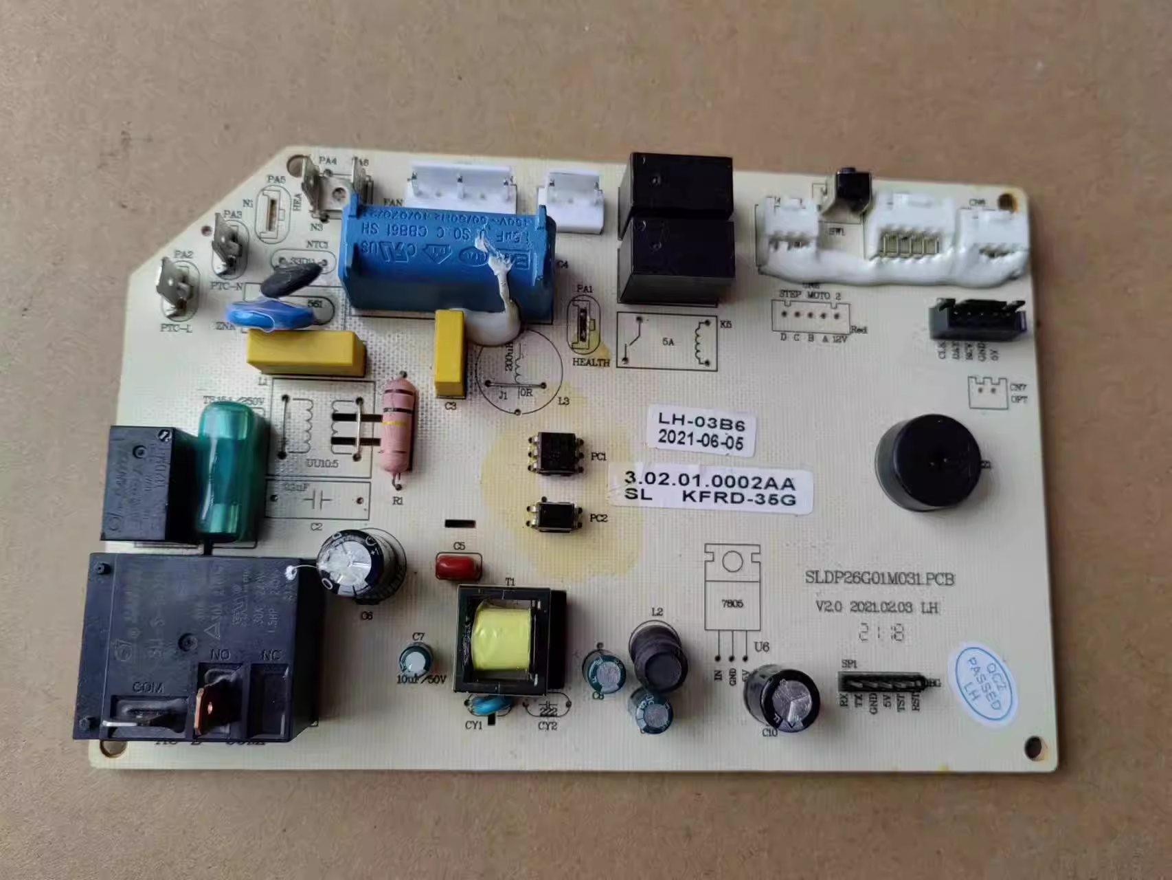 月兔空调电脑板主板 SLDP26G01M031.PCB KFRD-35G LH-04AF 已测试
