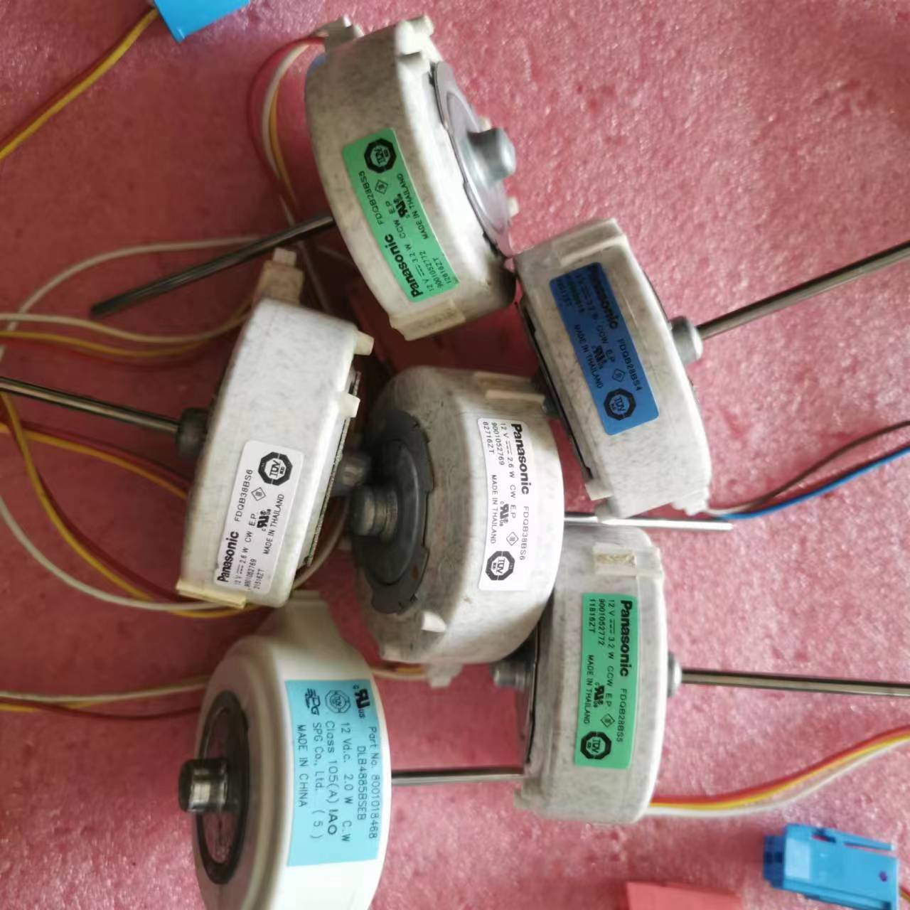 FDQB38BS6 FDQB28BS5 8001018468原装拆机 9新西门子冰箱风扇电机