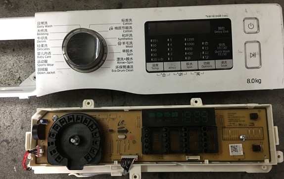 三星洗衣机WW80J5230GS/GW/SC主板显示板DC92-01768E/01770K