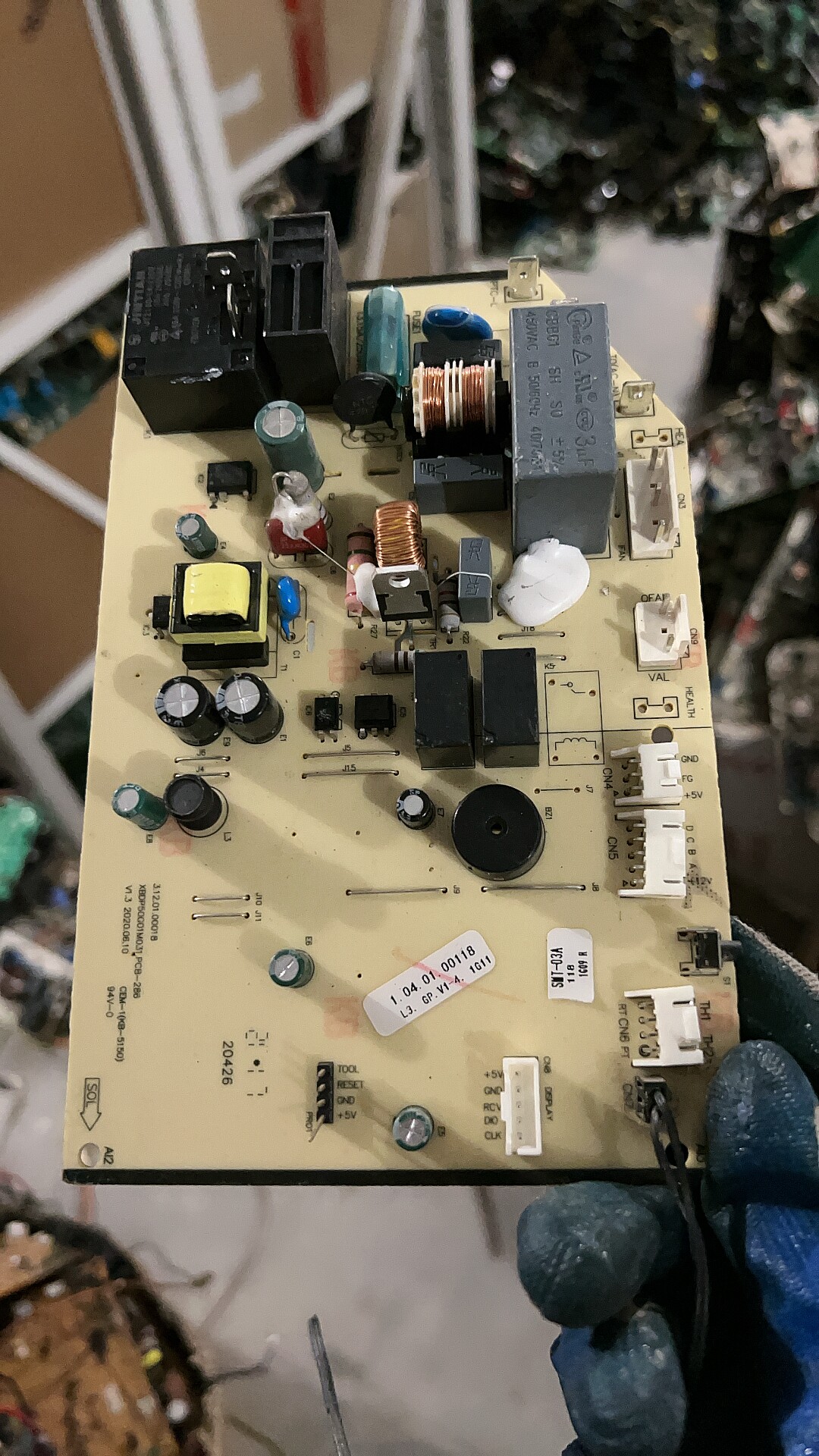 空调电脑版主板  XBDP50G01M31.PCB  CEM-1