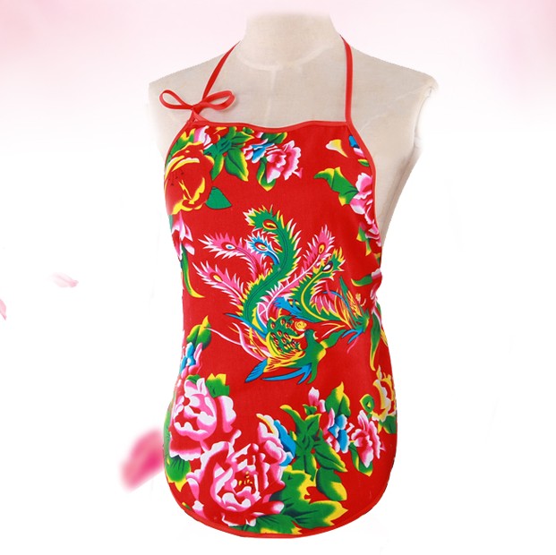 东北大花肚兜搞笑吊带民族风秧歌