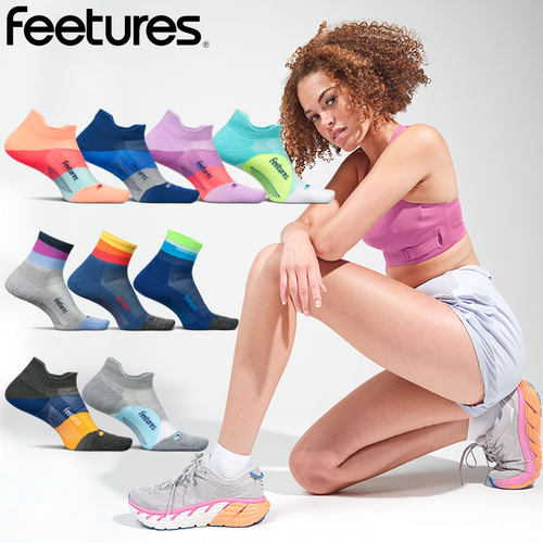 跑步马拉松袜压缩船袜