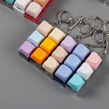 高透按键解压玩具机械盘三