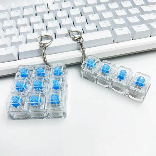 俄罗斯4键减压按钥匙扣挂