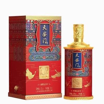 华都天安门传承友谊红1975 酱香型白酒53度500ml高档礼品酒