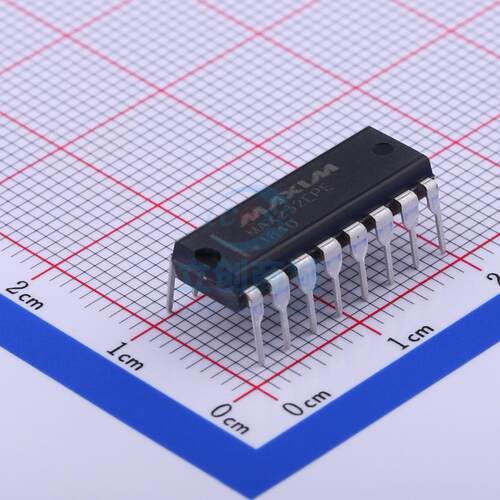 RS232芯片 MAX232EPE+ DIP-16 MAXIM(美信)