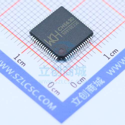 单片机(MCU/MPU/SOC) CH563Q LQFP-64_10x10x05P WCH 全新原装进