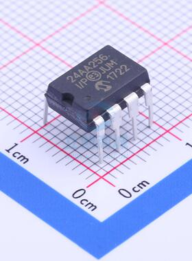 EEPROM 24AA256-I/P DIP-8 MIC 全新原装进口