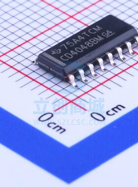逻辑门 CD4048BM96 SOIC-16 TI全新原装进口