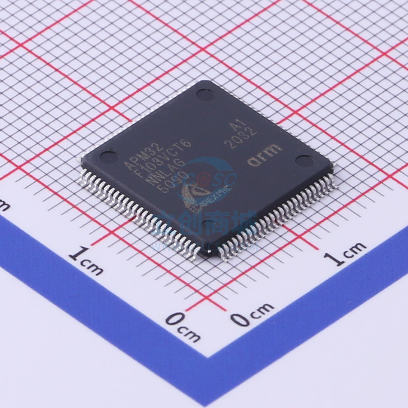 单片机(MCU/MPU/SOC) APM32F103VCT6 LQFP-100 全新原装进口