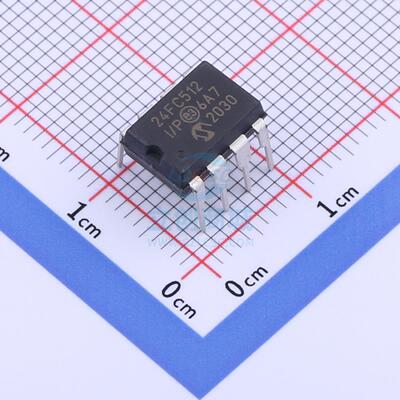 EEPROM 24FC512-I/P PDIP-8 MIC 全新原装进口