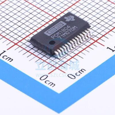 模数转换芯片ADC PCM1804DBR SSOP-28_208mil TI()