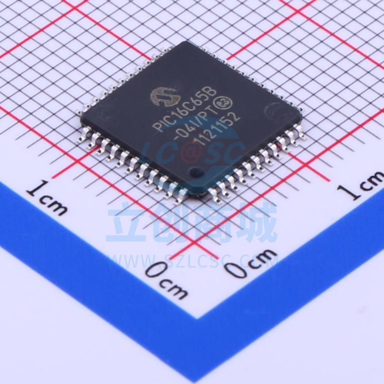 PIC16C65B-04I/PT TQFP-44_10x10x08P MIC 全新原装进口