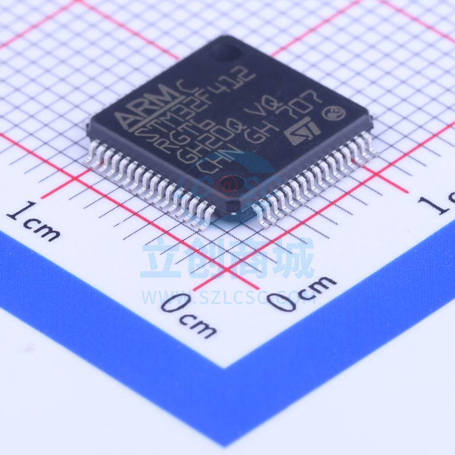 单片机(MCU/MPU/SOC) STM32F412RGT6 LQFP-64_10x10x05P ST 全新