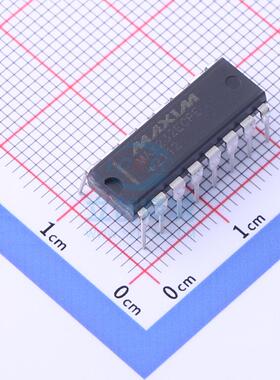 RS232芯片 MAX232ECPE+ PDIP-16 MAXIM(美信)