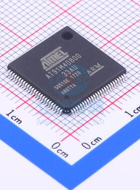 单片机(MCU/MPU/SOC) AT91M40800-33AU LQFP-100_14x14x05P MIC