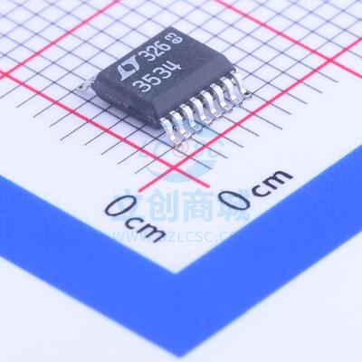 DC-DC电源芯片 LTC3534EGN#PBF SSOP-16_150mil ADI(亚德诺)/LINE