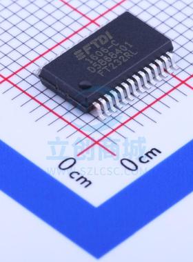 USB芯片 FT232RL-REEL SSOP-28_208mil FTDI(飞特帝亚)