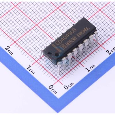 缓冲器/驱动器 CD4049UBE SOP-16L HGSEMI(华冠)