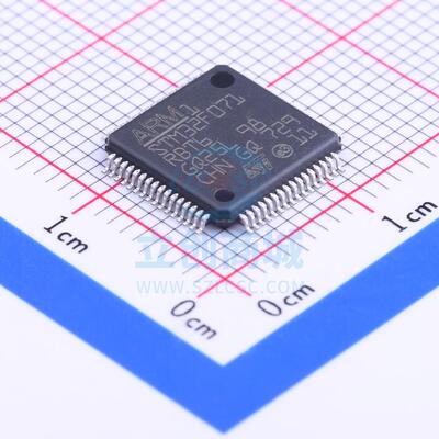 单片机(MCU/MPU/SOC) STM32F071RBT6 LQFP-64_10x10x05P ST 全新