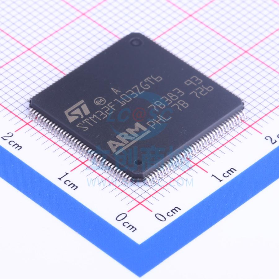 单片机(MCU/MPU/SOC) STM32F103ZGT6 LQFP-144_20x20x05P ST 全新