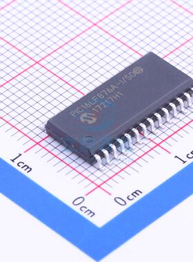 单片机(MCU/MPU/SOC) PIC16LF876A-I/SO SOIC-28 MIC 全新原装进