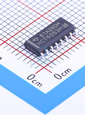 模拟开关/多路复用器 CD74HCT4053M96 SOIC-16 TI 全新原装进口
