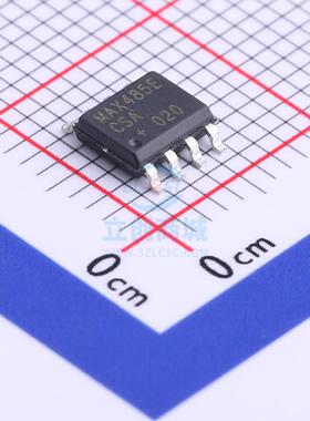 RS-485/RS-422芯片 MAX485ECSA+T SOIC-8 MAXIM 全新原装进口