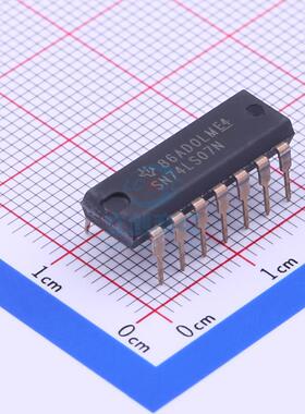 缓冲器/驱动器 SN74LS07N DIP-14 TI全新原装进口