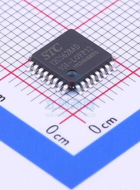 单片机(MCU/MPU/SOC) STC12C5628AD-35I-LQFP32 LQFP-32_7x7x08P