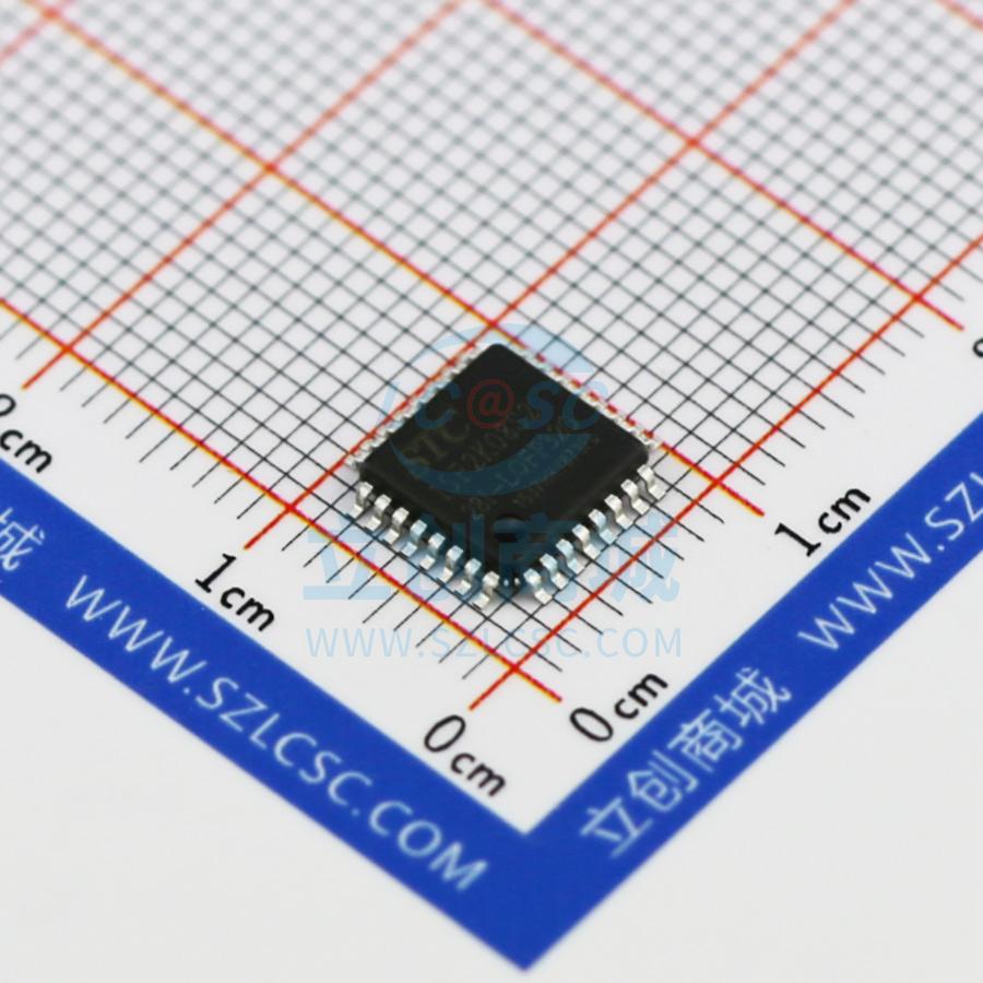 单片机(MCU/MPU/SOC) STC15F2K08S2-28I-LQFP32 LQFP-32_7x7x08P