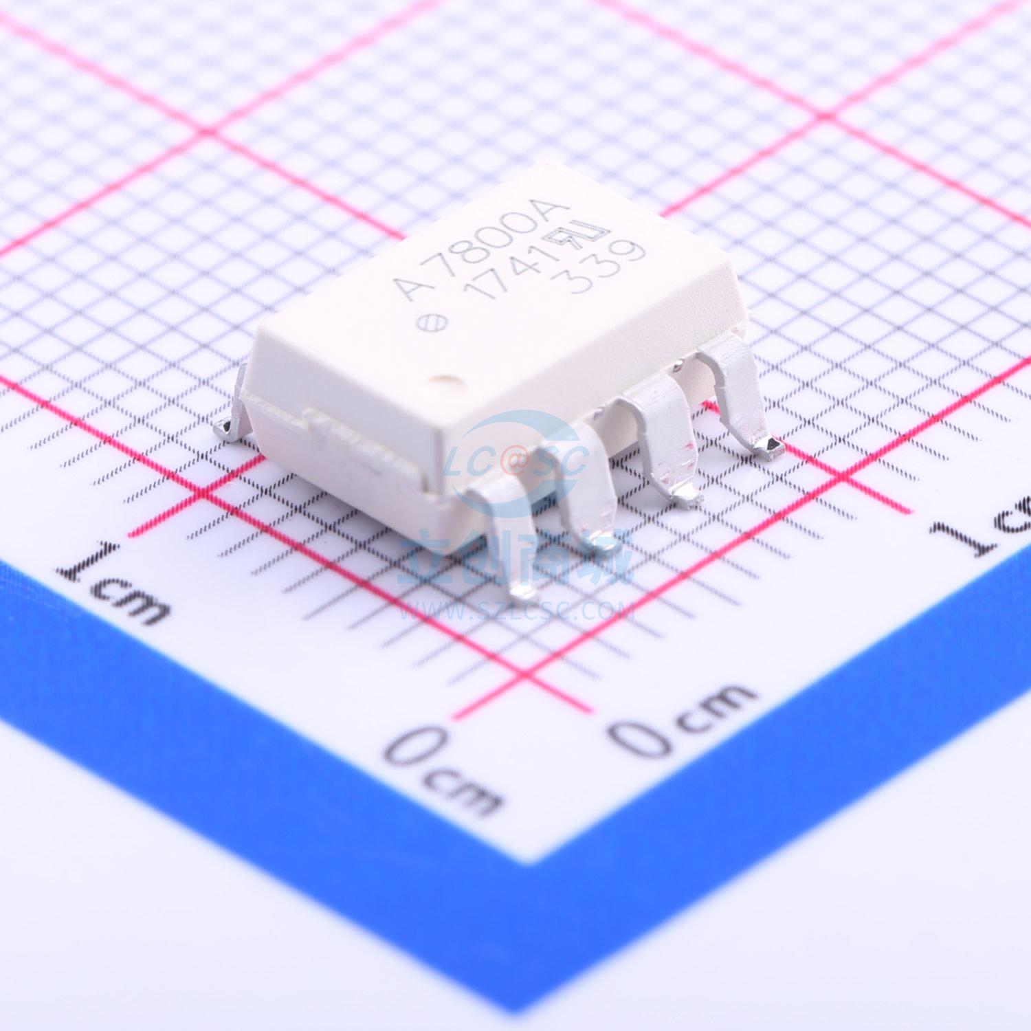 运算放大器 HCPL-7800A-500E SMD-8_6.3mm AVAGO 全新原装进口