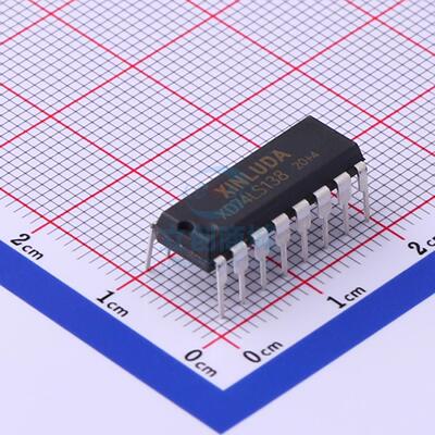 信号开关/编解码器/多路复用器 XD74LS138 DIP-16 XINLUDA(信路达