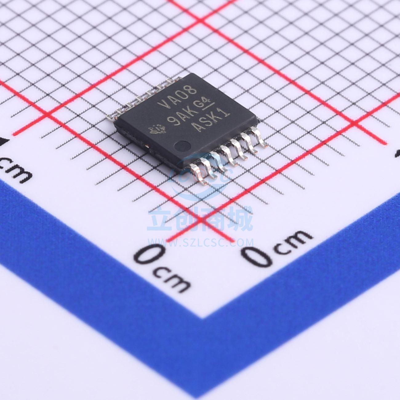 逻辑门 SN74ALVC08PWRG4 TSSOP-14 TI全新原装进口