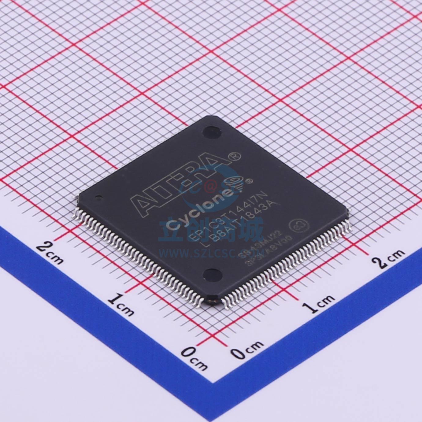 可编程逻辑器件(CPLD/FPGA) EP1C3T144I7N EQFP-144 全新原装进口