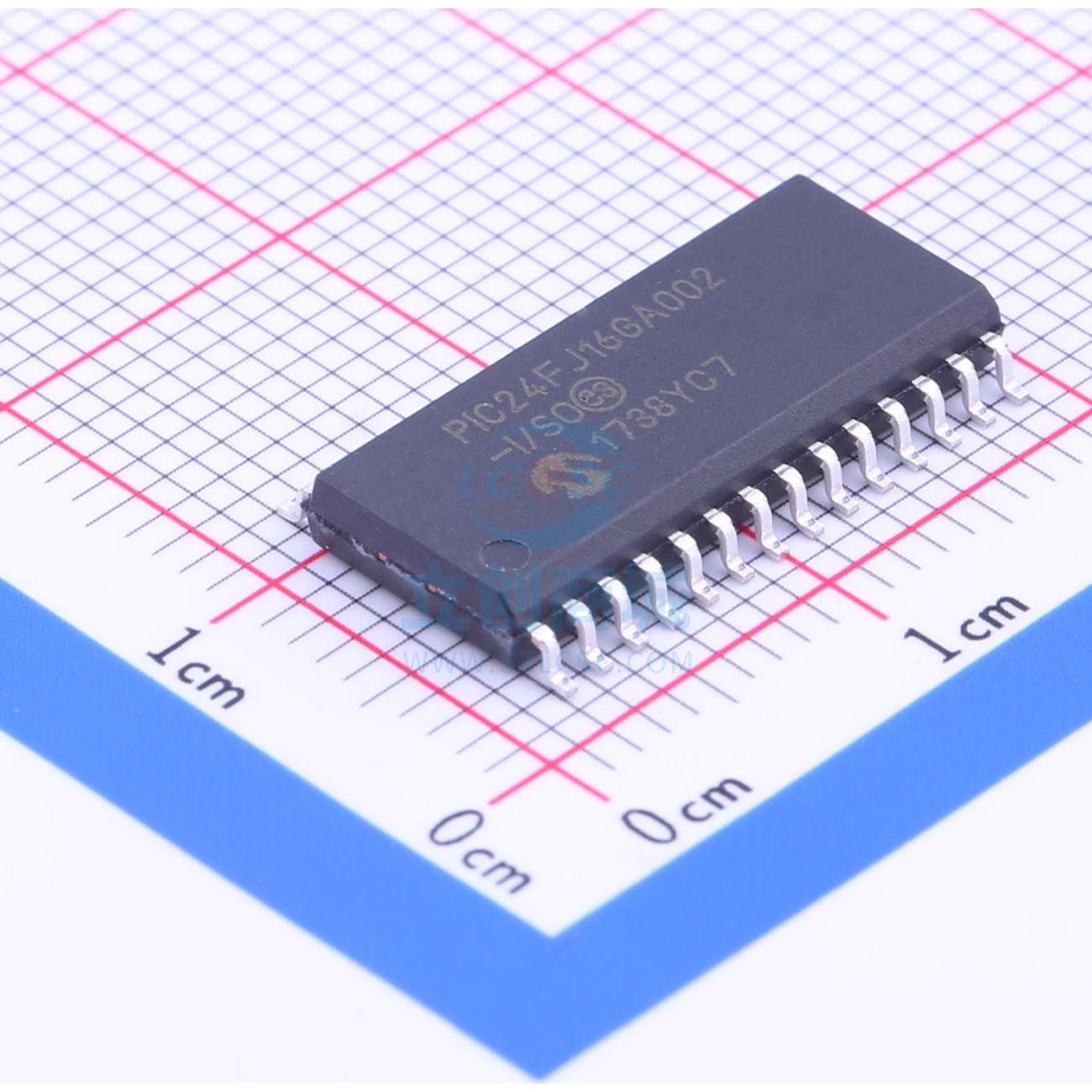 单片机(MCU/MPU/SOC) PIC24FJ16GA002-I/SO SOIC-28 MIC 全新原装