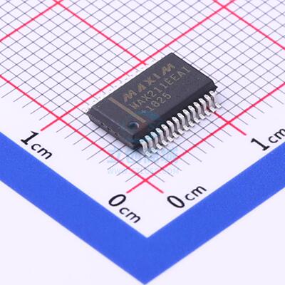 RS232芯片 MAX211EEAI+T SSOP-28_208mil MAXIM 全新原装进口