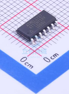 单片机(MCU/MPU/SOC) ATTINY24V-10SSU SOIC-14_150mil MIC 全新