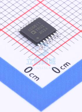 模拟开关/多路复用器 ADG611YRUZ TSSOP-16 ADI 全新原装进口